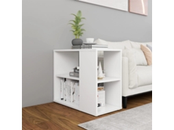 Vidaxl Móvel Lateral 60x30x50 Cm Derivados De Madeira Branco