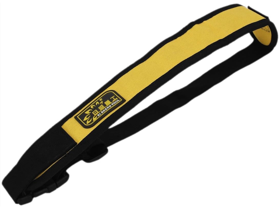 Suporte para Ferramentas de Marcenaria Nylon com Cinto Preto e Amarelo CHABERLU