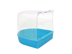 Banheira para Pássaros, Acessórios para Gaiola de Papagaio, Periquito, Canário e Conure AQUAFORGE