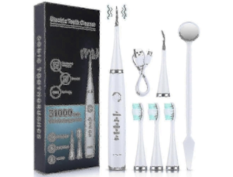 Limpador Dental Elétrico Ultrassônico (2023) Novo Uso Doméstico Remoção De Tártaro Dentes Amarelos Cuidados Orais Raspagem Clareamento Dental