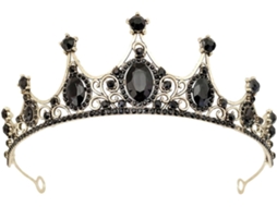 Coroa grande e tiara para acessórios de cabelo na faixa Zinco