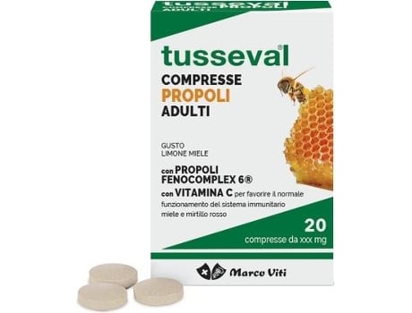 Suplemento Alimentar MARCO VITI Comprimidos Para Garganta Para Adultos (20 comprimidos (Limão - Mel))