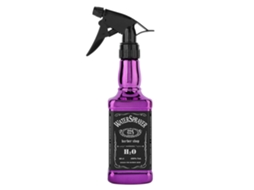 Frasco de spray para cabeleireiro 2026, 500ml, ferramenta de salão de beleza, pulverizador de água para barbeiro, para uso doméstico e no jardim (vermelho e rosa)