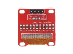 Módulo Display Oled 0.96 Polegadas 128x64 Com Driver Iic Serial Para Projetos Diy E Eletrônica