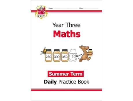 Livro KS2 Maths Year 3 Daily Practice Book Summer Term de CGP Books (Inglês)