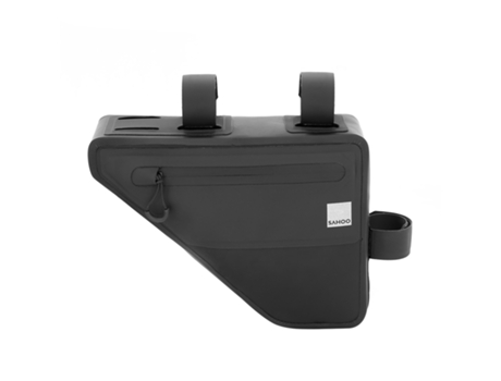 SAHOO Bolsa Bicicleta 1 5L Fixação Auto-Aderente Quadro Bicicleta 122043 Preto