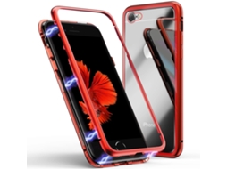 Capa Adsorção Moldura Ipho para iPhone 6 HONGWE. Magnética Prateado