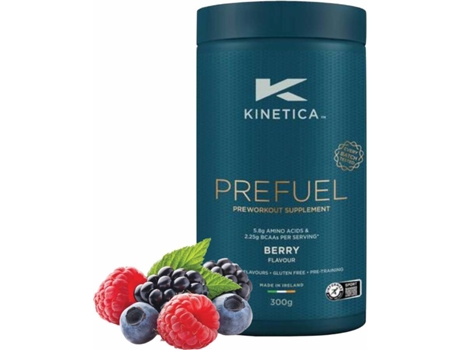 Bebida pré treino KINETICA PreFuel Frutos Silvestres (300 g)