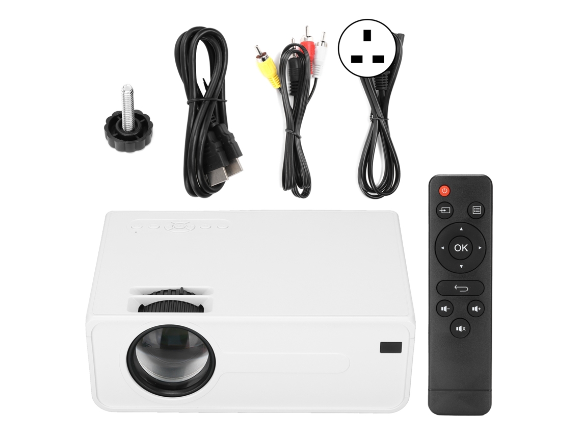 Projetor Portátil Alta Definição Com Conectividade Wi Fi