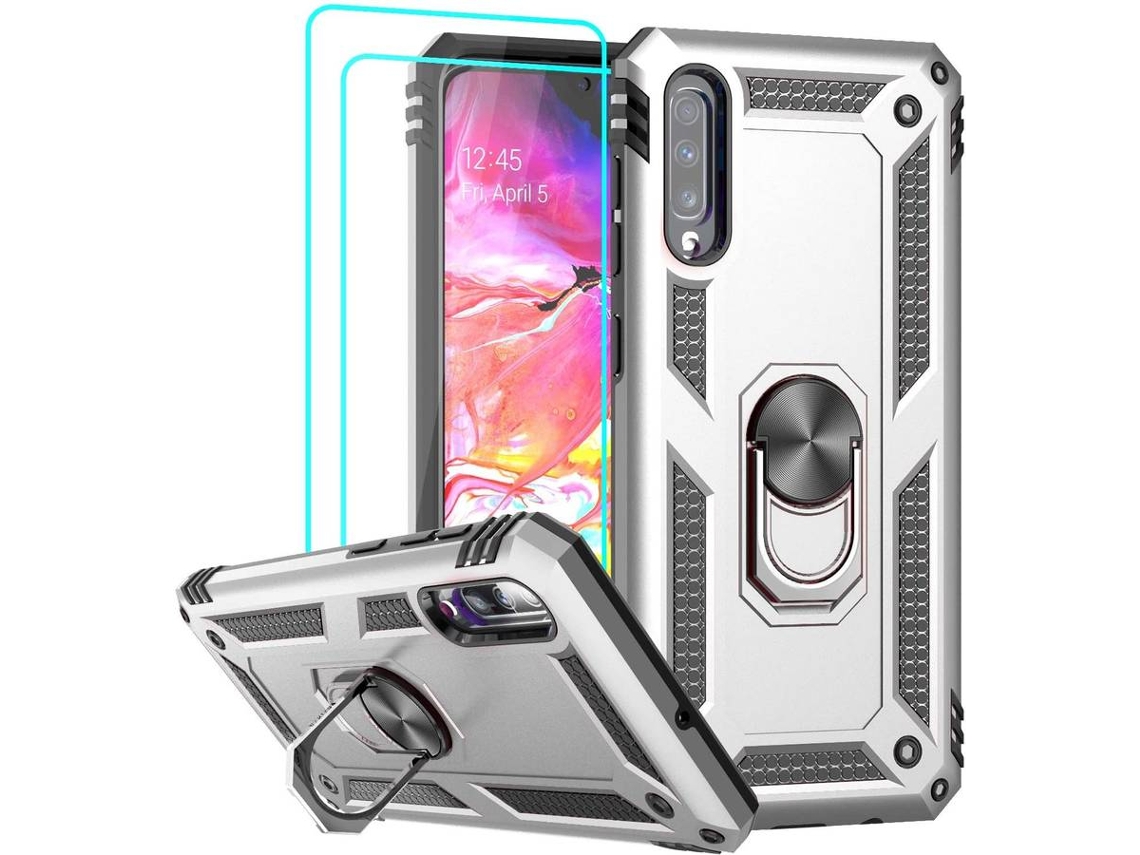 Capa Samsung Galaxy A70 HONGWE. Prateado