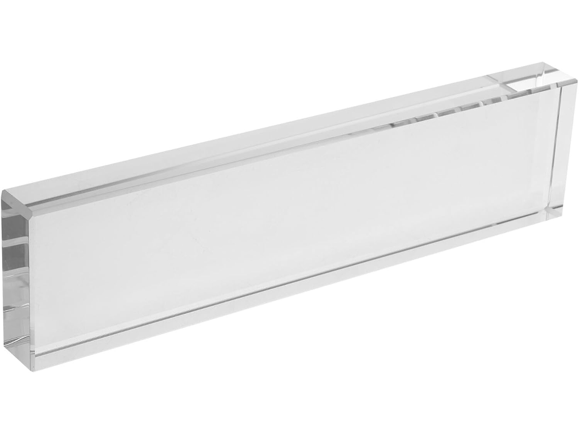 Suporte Multifuncional Vidro Elegante Para Mesa.