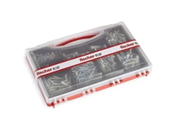 Kit de fixação - FISCHER - SOS Casa Mallette - buchas 180 S e FU com parafusos correspondentes