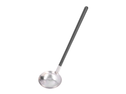 Colher Grande De Porcelana Branca Multiuso Com Cesto Longo