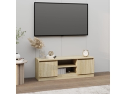 Vidaxl Móvel De Tv Com Porta 102x30x36 Cm Carvalho Sonoma