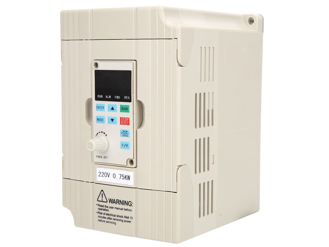 Inversor Vfd Universal 0,75kw 220v Monofásico para Trifásico