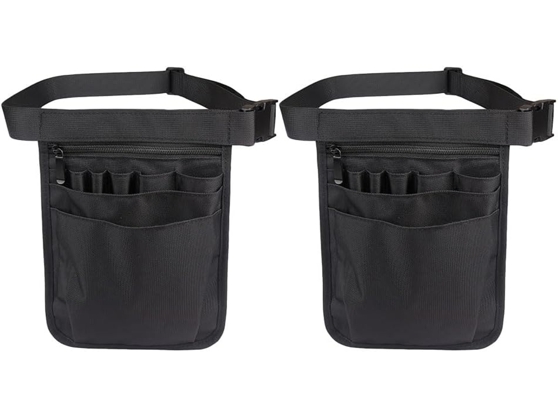 Conjunto De 2 Peças Para Ferramentas, Estojo Tipo Banana Leve Em Nylon Para Enfermeiros, Ideal Para Organização Médica.