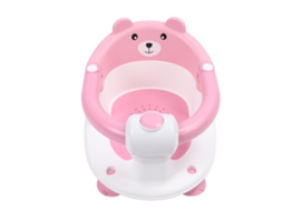 Mali cadeira de Banho para Bebê Anti derrapante Infantil Segura com Base Estável Rosa
