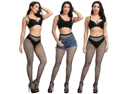 2026 medias de Red de Alto Talle para Mujeres Sexy, Calcetines de Moda Con Agujeros para Fiestas Nocturnas Y Eventos Especiales
