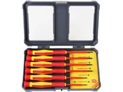 Conjunto De Chaves Fenda Isoladas 1000 V Com Ponta Magnética Para