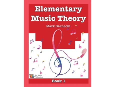 Livro Elementary Music Theory Book 1 de Mark Sarnecki (Inglês)