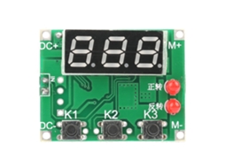Módulo de controle de motor DC micro com reversão e desaceleração 3.3 12V