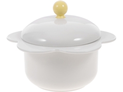 Tigela Compacta Para Ramen Inoomp Adultos Com Tampa, Em Aço Inoxidável E Pp, Leve E Fácil De Limpar, Ideal Para A