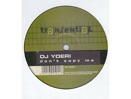 Vinil Dont Copy Me Trnsentil