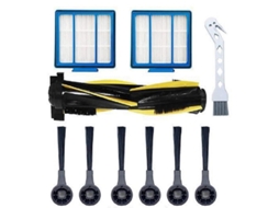 Apto para acessórios robô arrebatador de tubarão iq rv1001ae rv101 escova lateral filtro escova principal