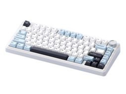 F75 Teclado Mecânico Personalizado Sem Fio De Três Modos, Bluetooth Hot Plug