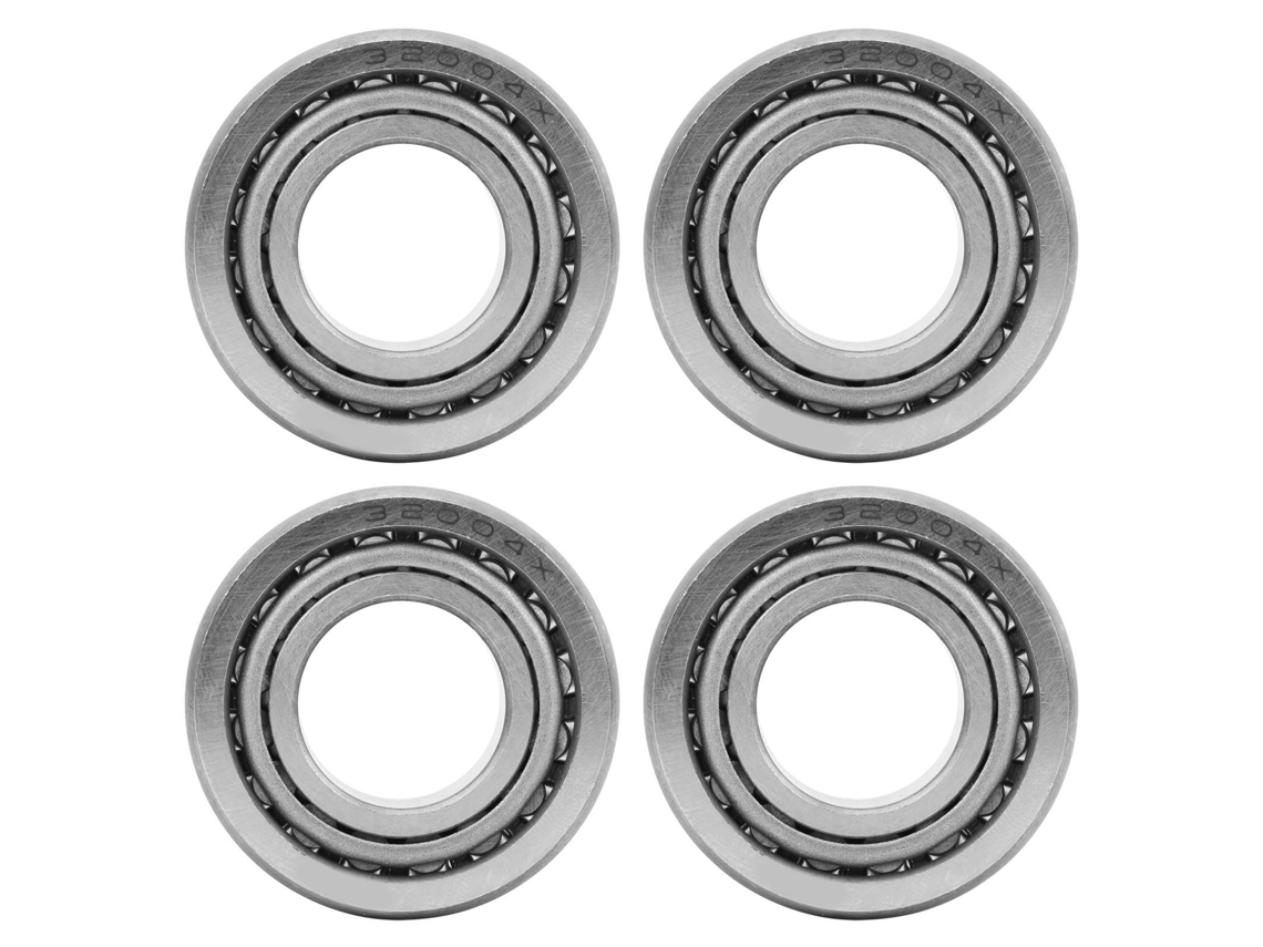 Laxiscreed Conjunto De 4 Rolamentos Cônicos Para Motores E Engrenagens Mecânicas