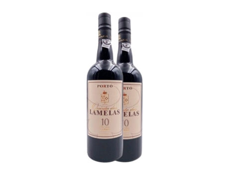 Vinho fortificado QUINTA DAS LAMELAS Porto 10 Anos (0.75 L - 2 Unidades)