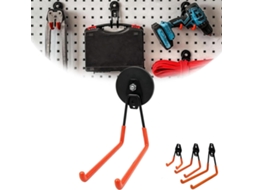 Gancho Magnético De Alta Resistência Com Garras Duplas, Ideal Armazenamento De Ferramentas Em Garagens