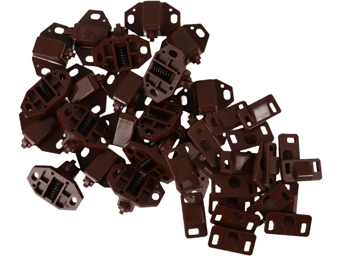 Conjunto De 20 Fechos Esfera Plástico Para Portas Internas.