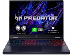 Portátil ACER PHN 16-72 (16''- Intel Core I7-14700HX - RAM: 32 GB - 1 TB SSD - NVIDIA GeForce RTX 4080)