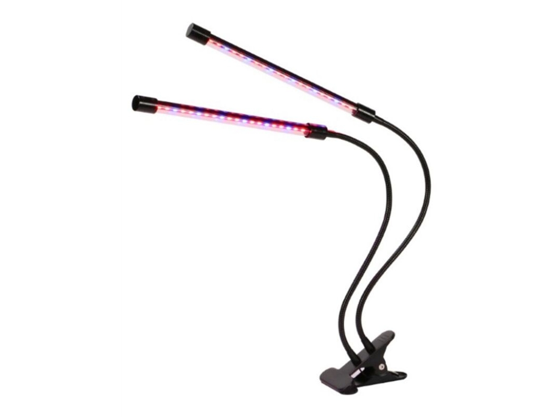 Luminária De Cultivo Com Clipe E Espectro De Espectro, Com Leds Vermelhos E Brancos Para Plantas De Interior, Interface Usb Dimerizável.