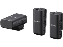 MICROFONE SEM FIOS SONY ECM-W3 PRETO