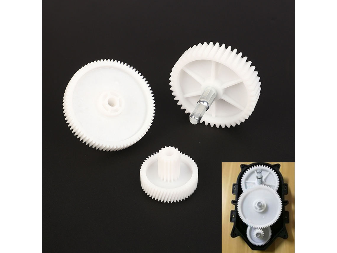 Conjunto De 3 Engrenagens Para Moedor De Carne Compatíveis Com Peças Reposição Vitek