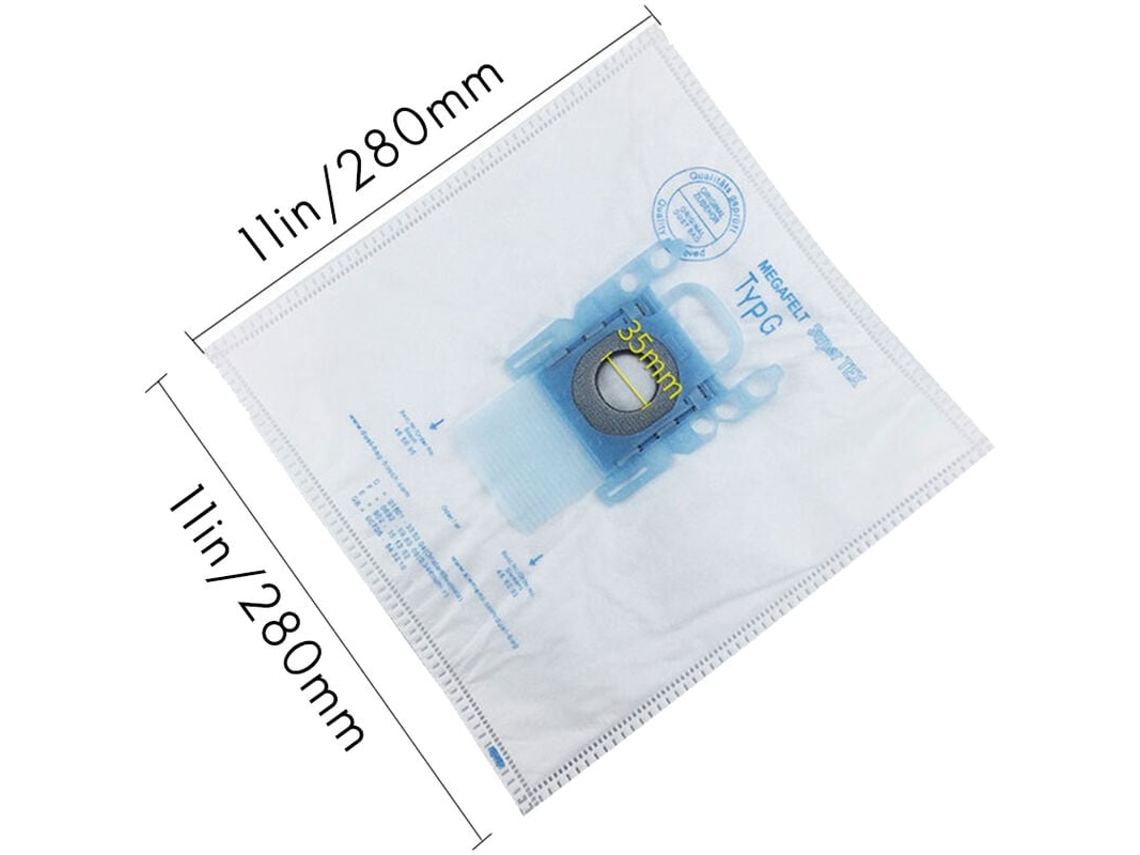 Pacote com 20 sacos para aspiradores de pó da série G, BSG6, BSG7, BSGL 3126, peças de reposição e acessórios.