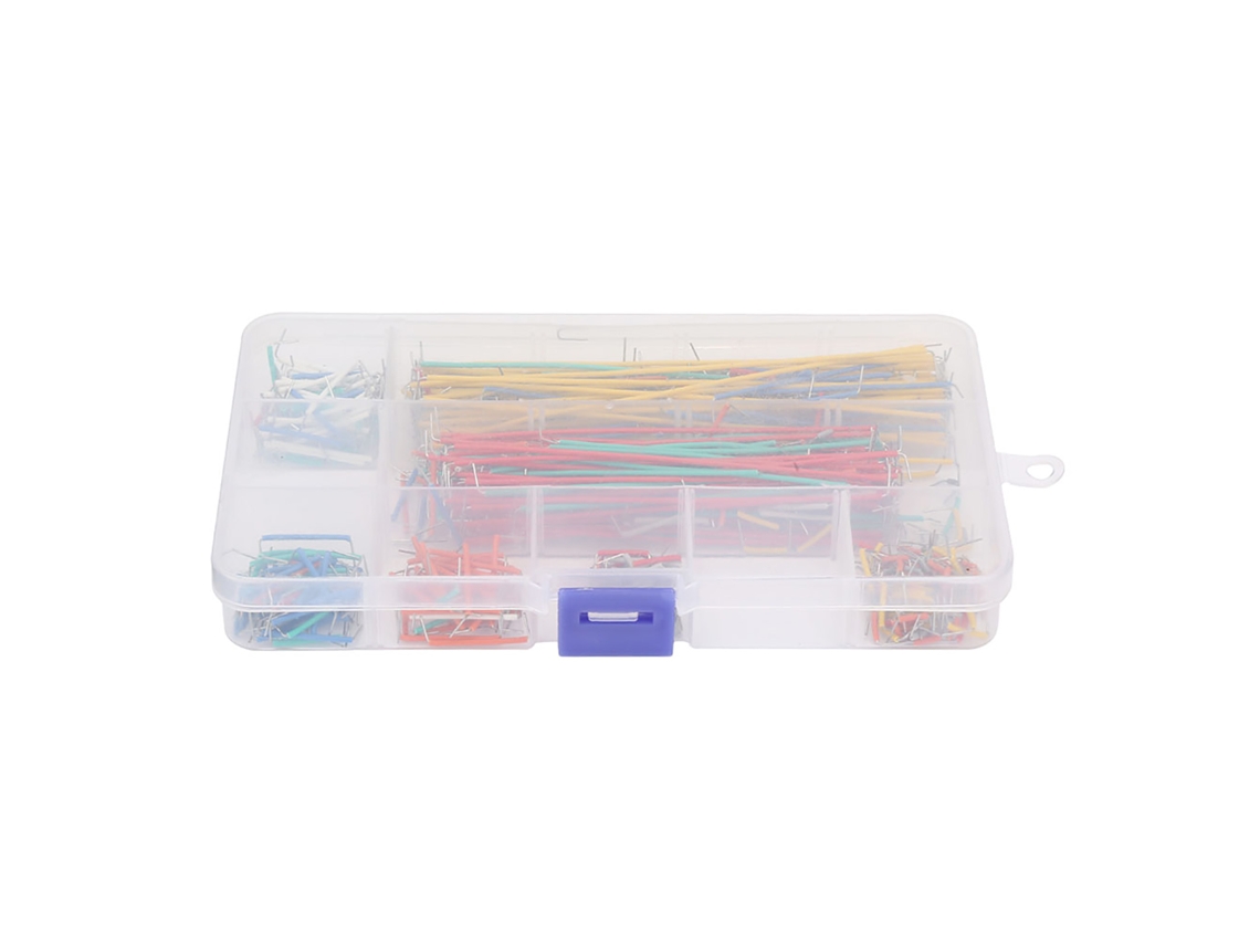Kit de Cabos Jumper Sem Solda para Protoboard 560pcs com 14 Comprimentos Diferentes com MARCA