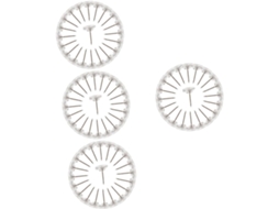 Conjunto De 800 Tachinhas Transparentes Para Quadro Cortiça,