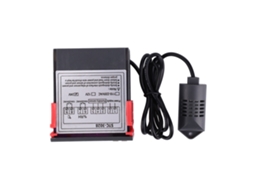Termostato controlador de temperatura e umidade com tela digital sensor integrado 24V STC 3028 S/MARCA