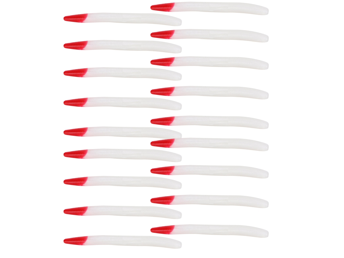 Isca Minhoca Silicone Soft 3set 7 Pesca