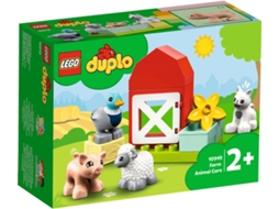 LEGO Duplo: Cuidar dos Animais da Quinta - 10949 (Idade Mínima: ‍2 - 11 peças)