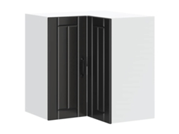Kitchen Wall Corner Cabinet, Kitchen Wall Corner Cabinets Vidaxl Preto Madeira Processada (n/a)