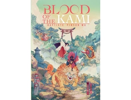 Livro Blood of the Kami de Baptiste Pinson Wu (Inglês - Capa Dura)