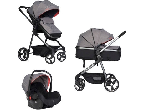 Carrinho de Bebé Individual  Onemax 3 Em 1 Dove