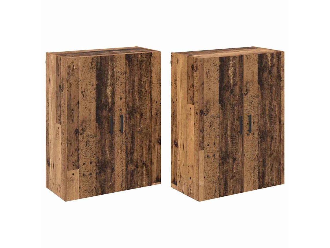 Armário de parede 2 peças Madeira Antigo 69,5x34x90 cm MAISON EXCLUSIVE