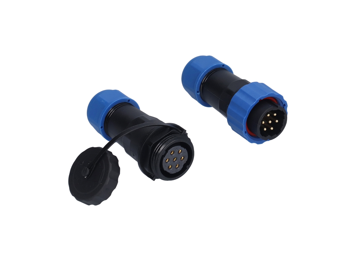 Conector Plug Avião Ip68 Impermeável 380v Sp207