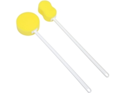 Lurelia Kit De 2 Escovas Esponja De Banho De Cuidado Corporal, Cabo Longo E Massagem Suave, Uso Diário