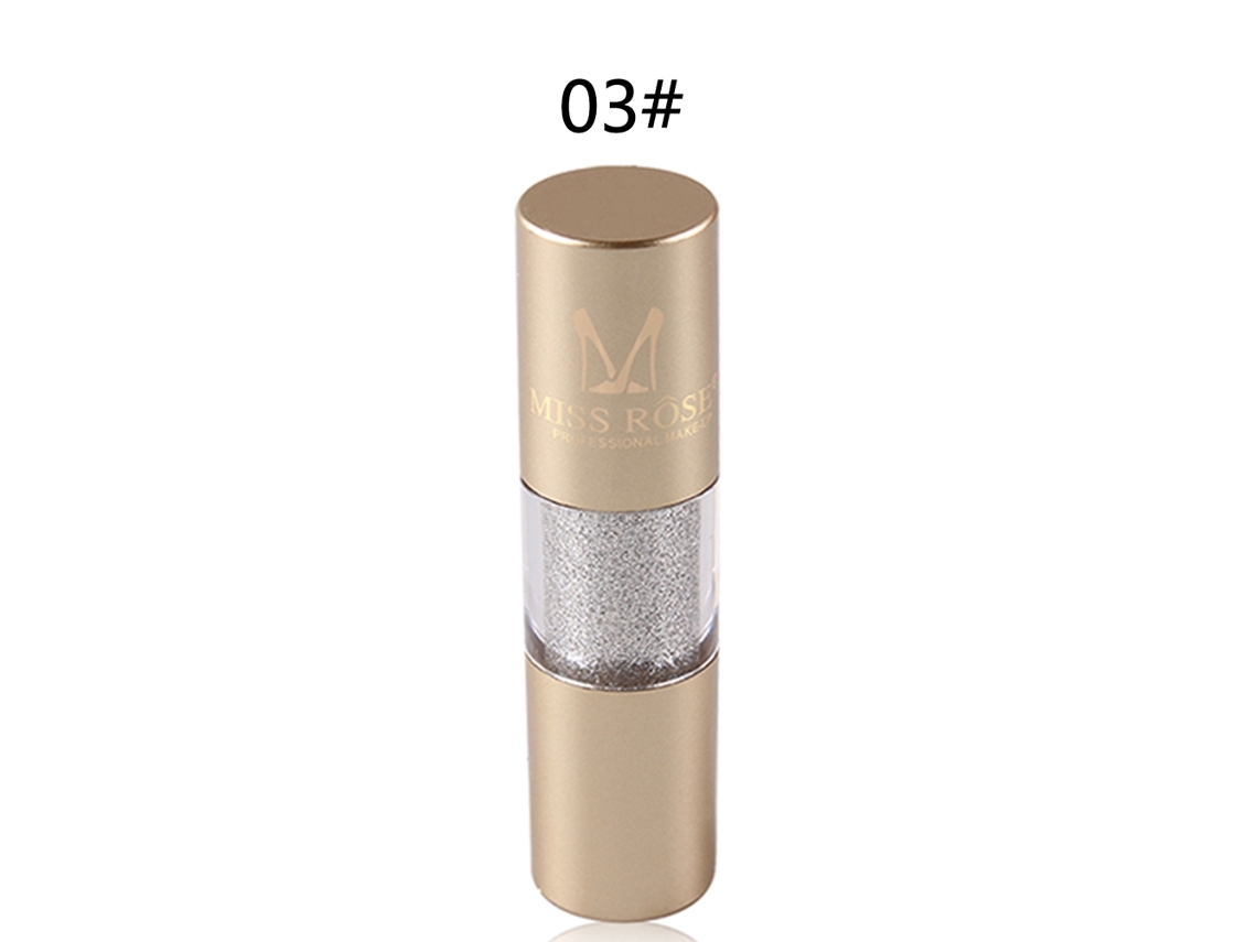 Efeito Metálico Brilhante, Esmalte De Olho Líquido Glitter Duradouro M03 Sunflare